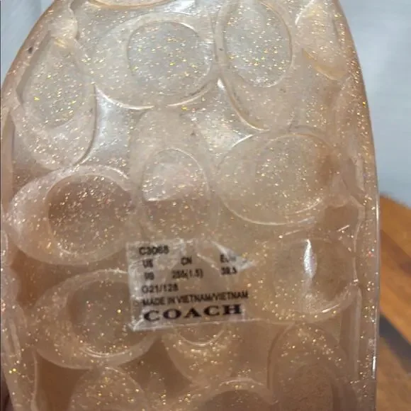 COACH Ulyssa Rubber Slide - Picture 4 of 5